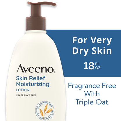 Skin Relief Moisturizing Lotion - Fragrance Free