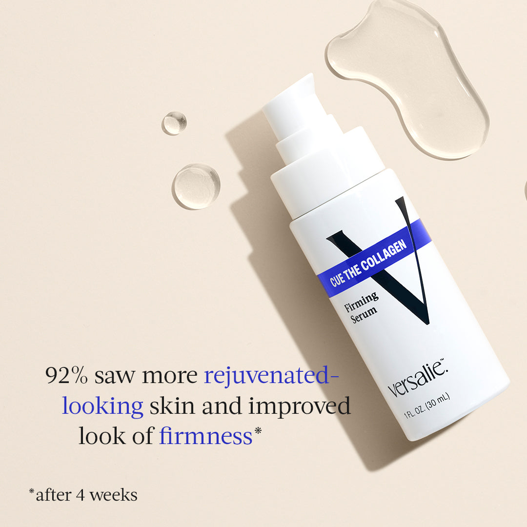 92% of face serum users saw more rejuvenated-looking skin & improved look of firmness after 4 weeks