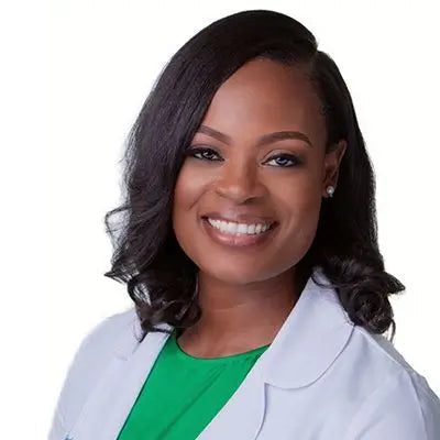 portrait of Dr. Kerry-Anne Perkins, an OB-GYN