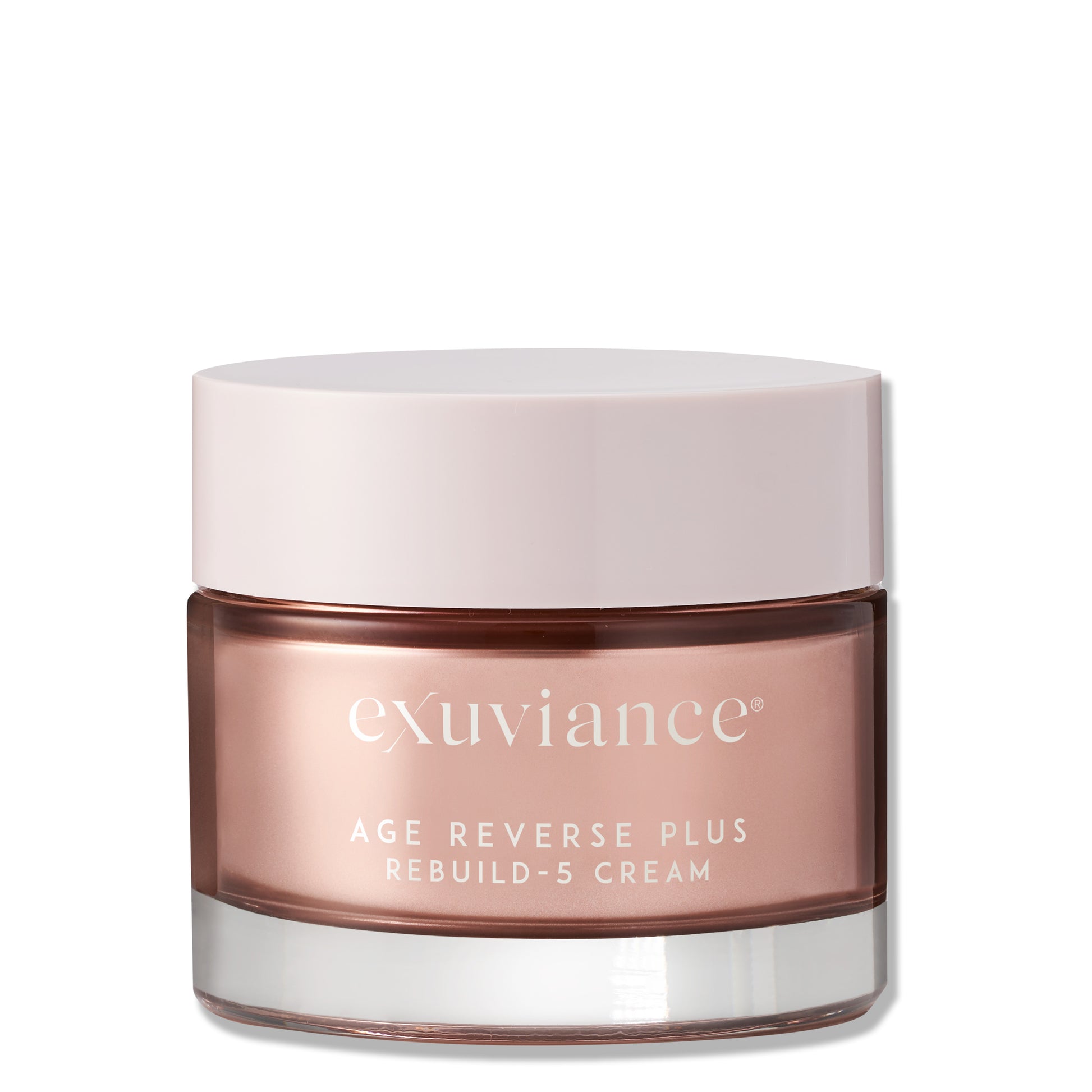 EXUVIANCE Age Reverse+ Rebuild-5 Cream, a revolutionary lifting and contouring cream for visibly firmer skin in just 2 weeks