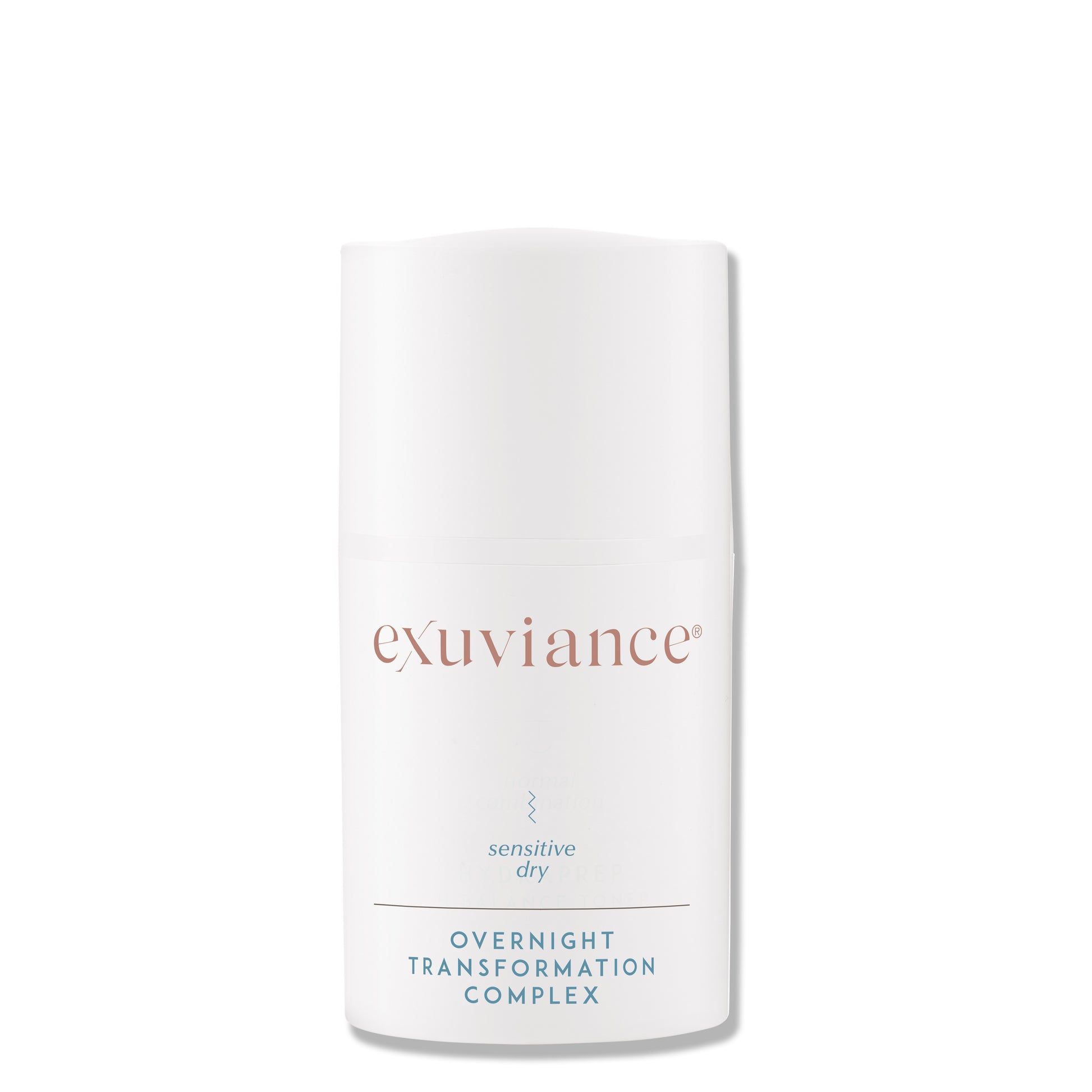 EXUVIANCE Overnight Transformation Complex, a night cream that restores youthful suppleness while you sleep with vitamins A, C & E, skin conditioners and Hyaluronic Acid