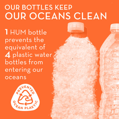 HUM NUTRITION bottles keep oceans clean