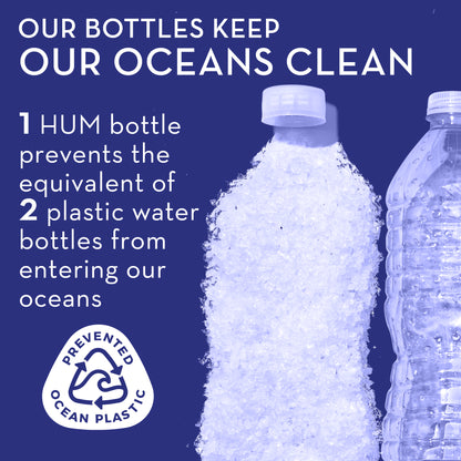 HUM NUTRITION bottles keep oceans clean