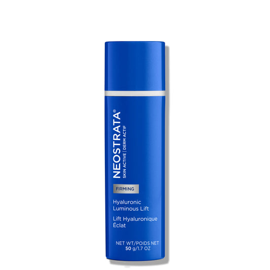 NEOSTRATA Skin Active Hyaluronic Luminous Lift, a gel cream moisturizer that penetrates into skin's surface to provide plumping hydration