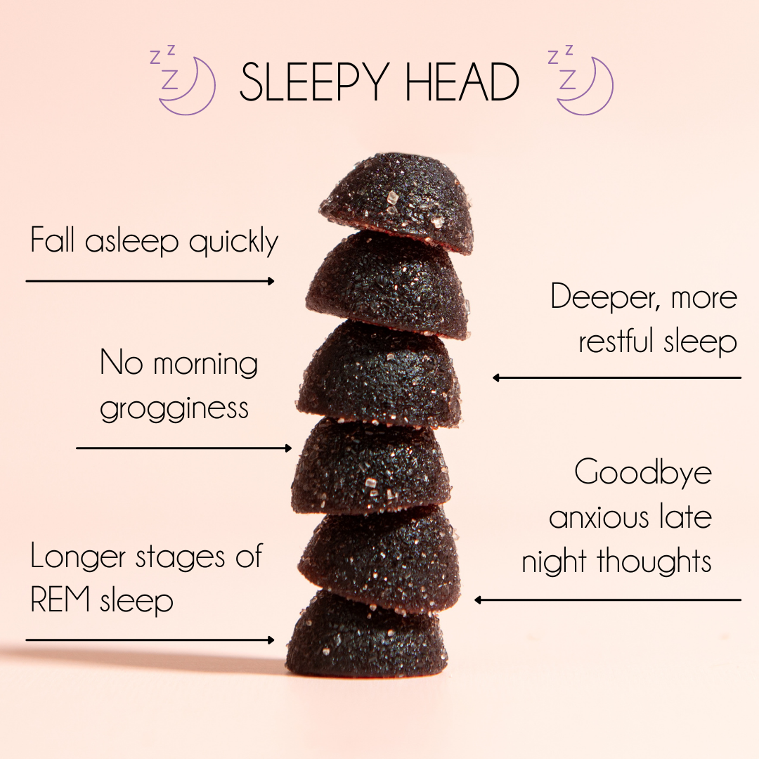 Sleepyhead Sleep + Stress Gummies