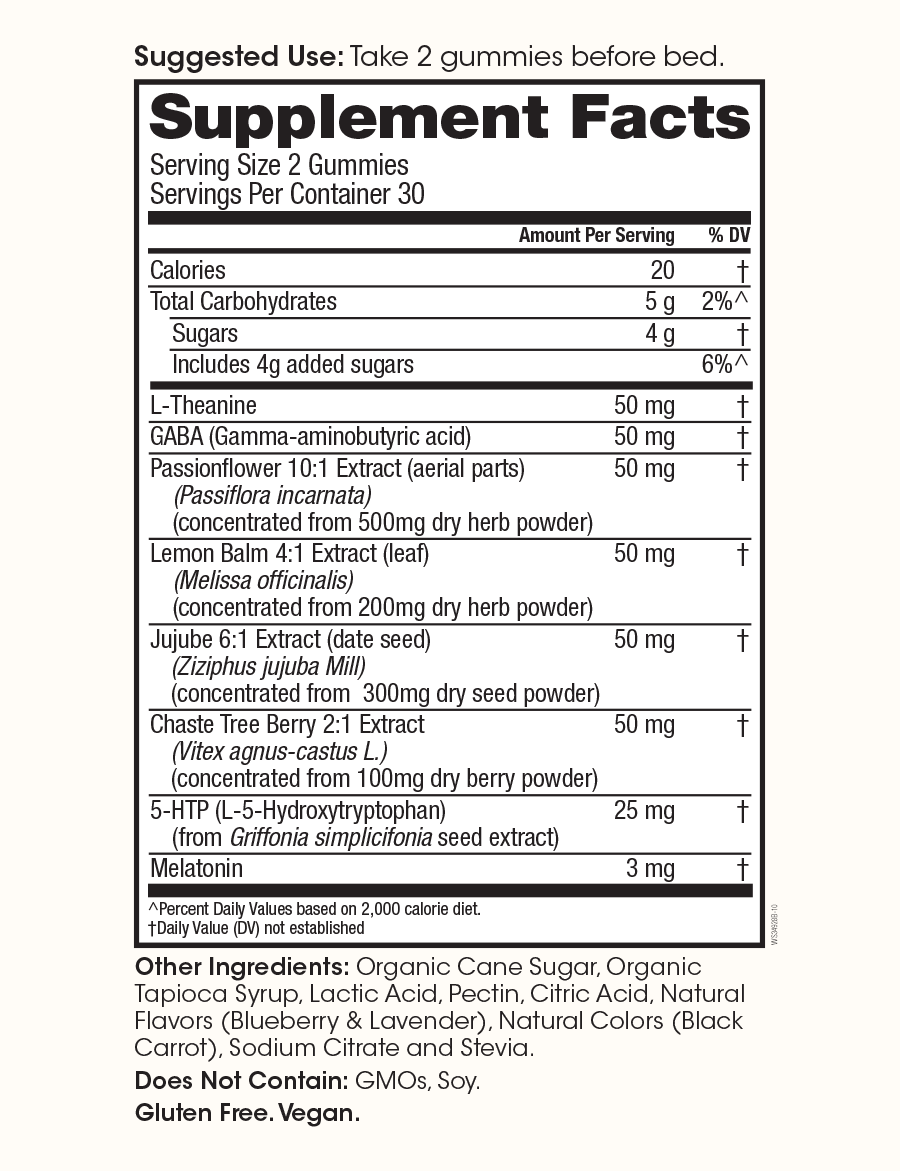 Sleepyhead Sleep + Stress Gummies